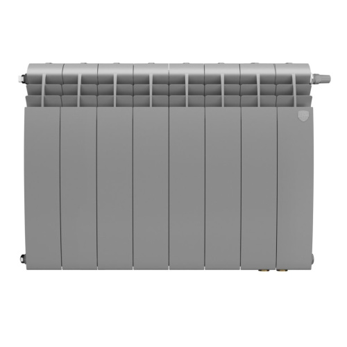 Биметаллический радиатор отопления Royal Thermo BiLiner 500 Silver Satin VR80 8 секций
