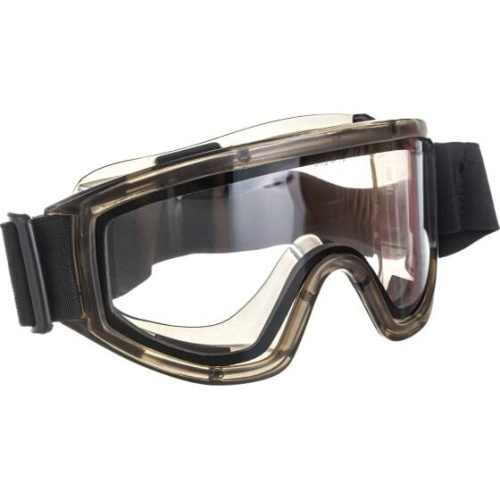 Очки закрытые Ампаро Премиум 2132 (222451) двойные непрямая вентиляция прозрачные линзы с AF-AS покрытием