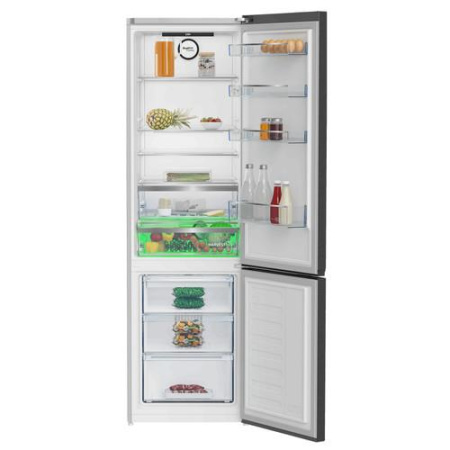Холодильник с морозильником Beko B5RCNK406HDXBR серый