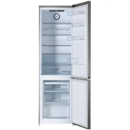Холодильник с морозильником Beko B3DRCNK402HXBR серый