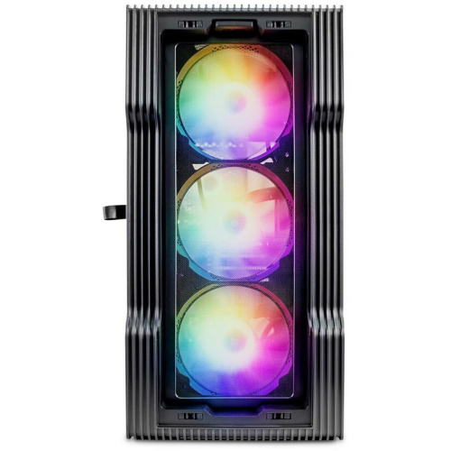 Корпус 1STPLAYER Trilobite T3 T3-BK-4F1 Black mATX TG 4x 120mm LED fans inc