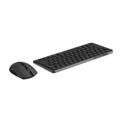 Комплект клавиатура и мышь RAPOO 9050S Multi-mode Wireless Keyboard & Mouse Combo-rechargable Black