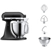 Миксер планетарный KitchenAid 5KSM185PSEBK Artisan чугун