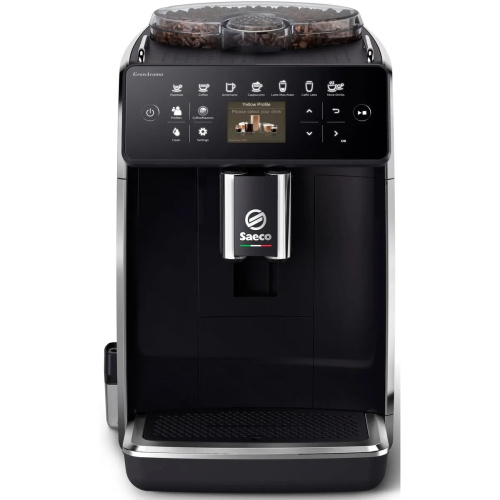 Кофемашина Saeco GranAroma SM6480/00 черный/серебристый