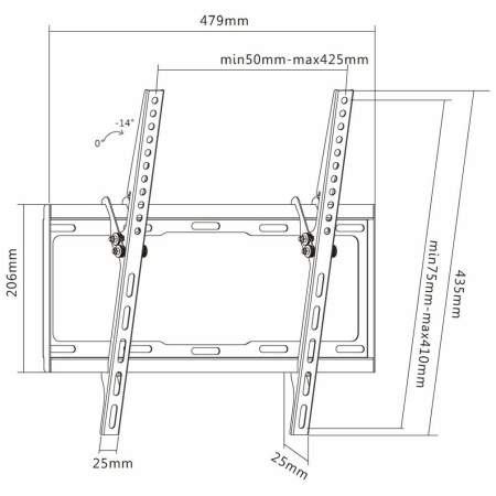 Кронштейн BENATEK PLASMA-33AB