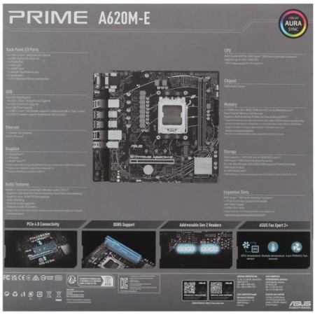 Материнская плата ASUS  PRIME A620M-E