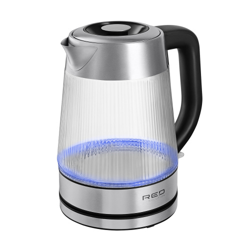 Электрочайник Red Solution G121 черный/серебристый