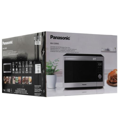 Микроволновая печь Panasonic NN-C69MSZPE серебристый