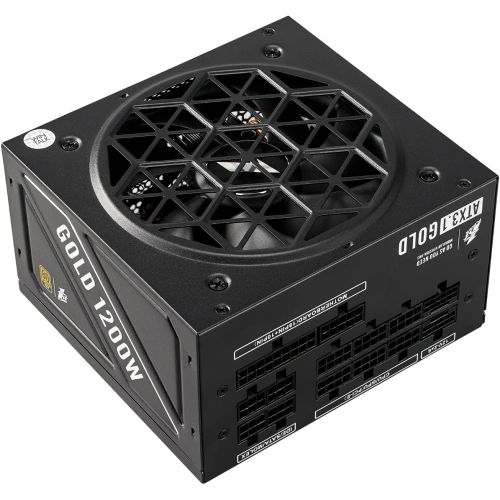 Блок питания 1STPLAYER NGDP Gold 1200W Black (HA-1200BA4) / ATX 3.1, PCle 5.1, APFC, 80 Plus Gold, LLC+DC-DC, 120mm fan, full modular