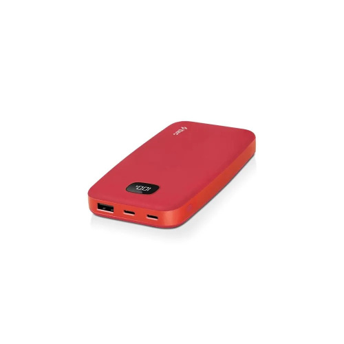 Внешний аккумулятор TTEC 2BB209GK ChargeUp Pro LCD 10000mAh PD 20W Powerbank Red