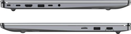 16" Ноутбук Tecno Megabook K16SDA серый