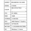 16" Ноутбук Tecno Megabook K16S серебристый