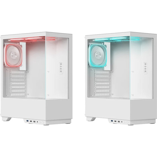 Корпус Defender HyperHub (25133) белый, ATX, 3fans, switch M/BSync