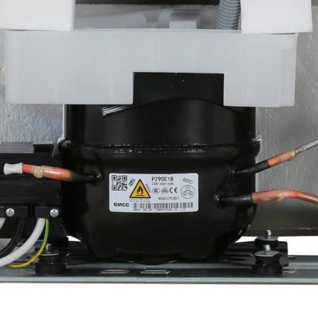 Холодильник с морозильником Beko B1RCSK332G серый