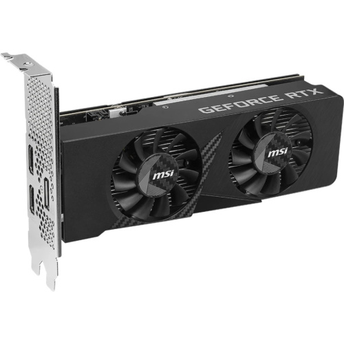Видеокарта MSI Nvidia GeForce RTX 3050 6ГБ (RTX 3050 LP E 6G OC) GDDR6, Low Profile, OC, Ret