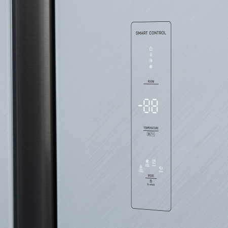 Холодильник Бирюса SBS 541 TWG белое стекло