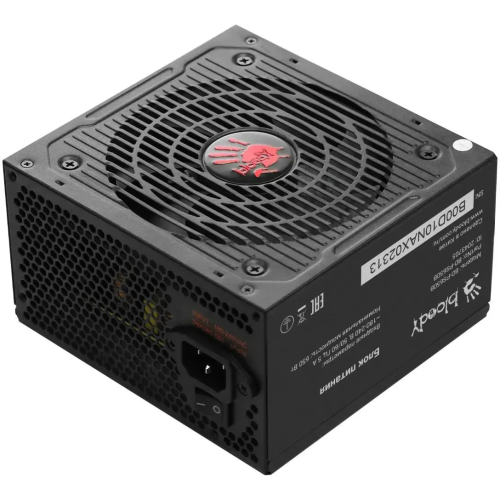 Блок питания BLOODY BD-PS650B, 650Вт, 120мм, черный, retail