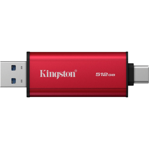 Внешний SSD Kingston SPSD (SPSD/512GB), 512Гб, 1050MB/s USB 3.2 gen.2 / Dual USB-A/C, OTG