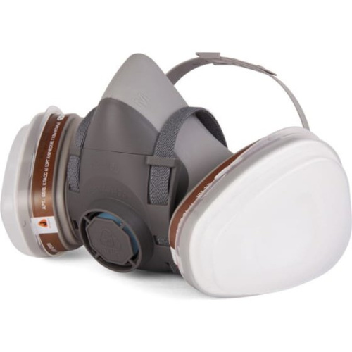Комплект для защиты дыхания Jeta Safety J-SET 5500P-L (5500PК-L) полумаска из термопласта