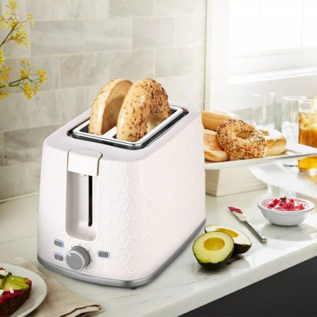 Тостер KitFort КТ-6075 бежевый