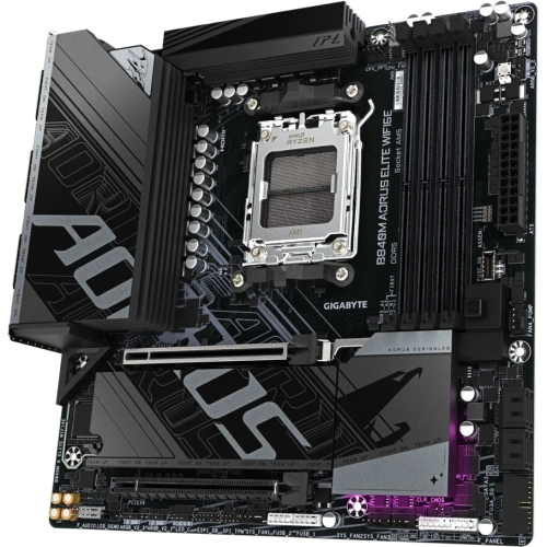 Материнская плата Gigabyte B840M Aorus Elite Wifi6E, RTL