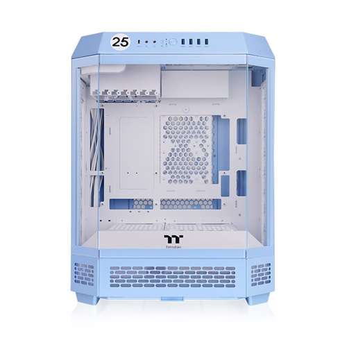Корпус Thermaltake The Tower 600 Hydrangea голубой (CA-1Z1-00MFWN-00) без БП ATX 11x120mm 5x140mm 4xUSB3.0 audio bott PSU
