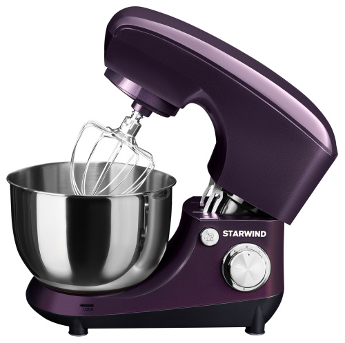 Миксер планетарный Starwind SPM5180 1000Вт ежевичный