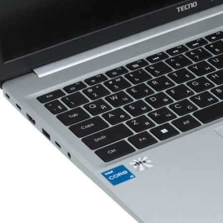 16" Ноутбук Tecno Megabook K16S серебристый