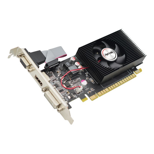 Видеокарта AFOX AF730-1024D3L7-V1 Geforce GT730 1GB DDR3 128Bit DVI HDMI VGA LP Single Fan