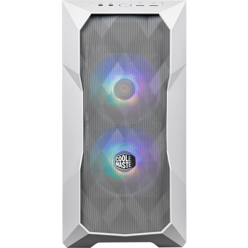 Корпус Cooler Master MasterBox TD300 Mesh TD300-WGNN-S00 белый без БП mATX 4x120mm 4x140mm 2xUSB3.0 audio bott PSU