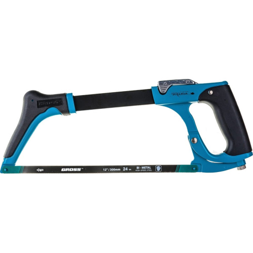 Ножовка по металлу Gross Piranha 77604 300 мм/рычажный механизм натяжения полотна