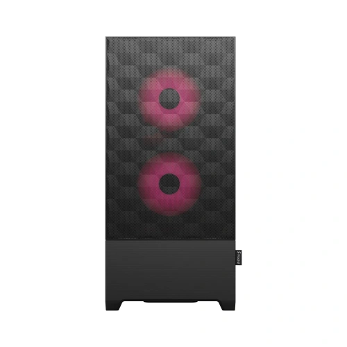 Корпус Fractal Design Pop Air RGB Magenta Core TG Clear Tint (FD-C-POR1A-03) без БП Midi-Tower, 3x120mm 2xUSB-A 3.2 ATX, mITX Black