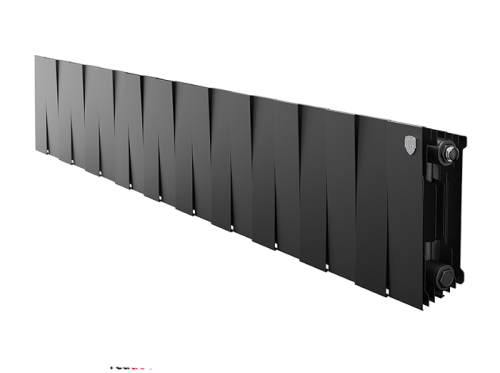 Биметаллический радиатор отопления  Royal Thermo Pianoforte 200 20 Секций Noir Sable
