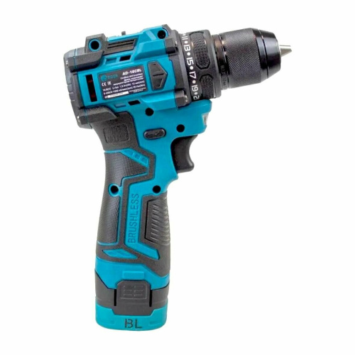 Дрель-шуруповерт EDON AD-16CBL зеленый/черный 28006