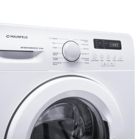 Стиральная машина MAUNFELD MFWM106WH051D белый