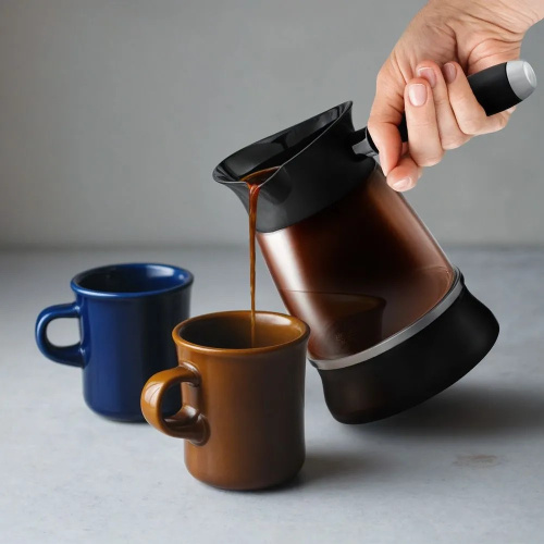 Электрическая турка Kitfort КТ-7502 черный/серебристый