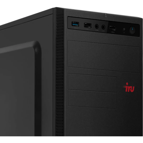ПК iRU Planio 310H6SEV (2110730) Intel Celeron G6900, DDR4 8ГБ, 256ГБ(SSD), Intel UHD Graphics 710, FreeDOS, черный