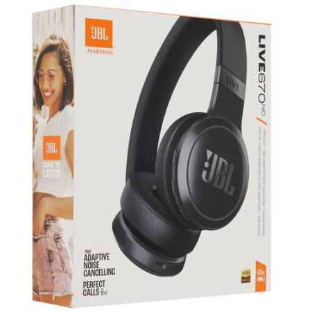 Беспроводные/проводные наушники JBL Live 670NC черный