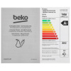Холодильник с морозильником Beko B1RCNK312W белый