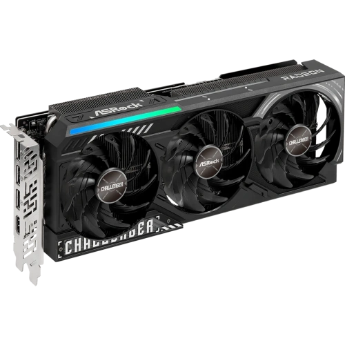 Видеокарта ASRock Radeon RX 9070 XT Challenger 16GB (RX9070XT CL 16G) //RX 9070XT, HDMI, DP*3, 16G, D6