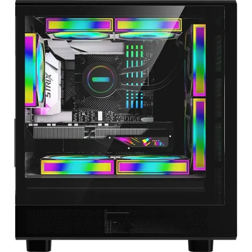 Корпус Formula Air Mesh G2 черный без БП mATX 3x120mm 2xUSB3.0 audio