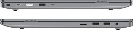 16" Ноутбук Tecno Megabook T16RA серый