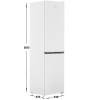 Холодильник с морозильником Beko B1RCNK332W белый