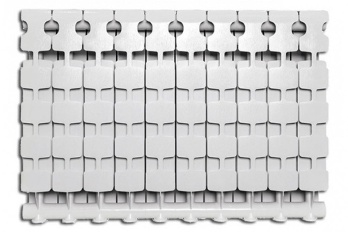 Алюминиевый радиатор отопления Fondital Exclusivo B4 350/100 (14 секций)