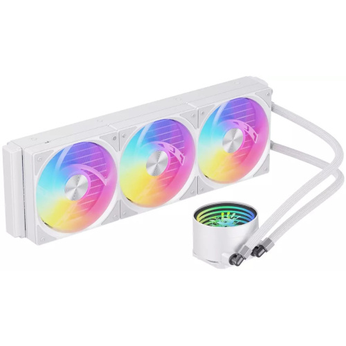 СВО Bloody LC-11 ARGB (LC-11-ARGB360-WH) Soc-AM5/AM4/1200/1700/1851 белый 4-pin 20-35dB Al+Cu 300W Ret