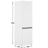 Холодильник с морозильником Beko B1RCSK312W белый