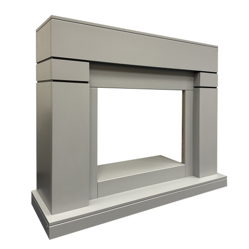 Портал каминный из МДФ RealFlame Lindelse 25,5/26 GR серый Серый