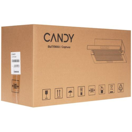 Вытяжка телескопическая Candy CVXT64SB черный/черный