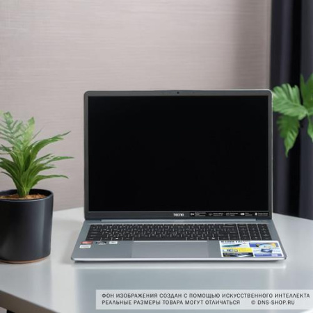 16" Ноутбук Tecno Megabook K16S серый