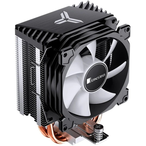 Кулер JONSBO CR-1400 E ARGB Black LGA1851/1700/1200/115X/AM5/AM4 (TDP 160W, PWM, 92mm ARGB LED Fan, 4 тепловые трубки, 4-pin) Retail